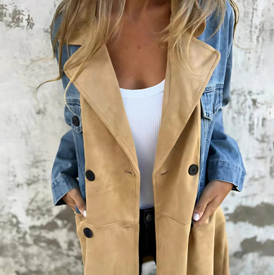 Elena™ | Cappotto di Jeans da Donna