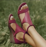 Giulia™ | Sandali Ortopedici in Pelle di Alta Qualità