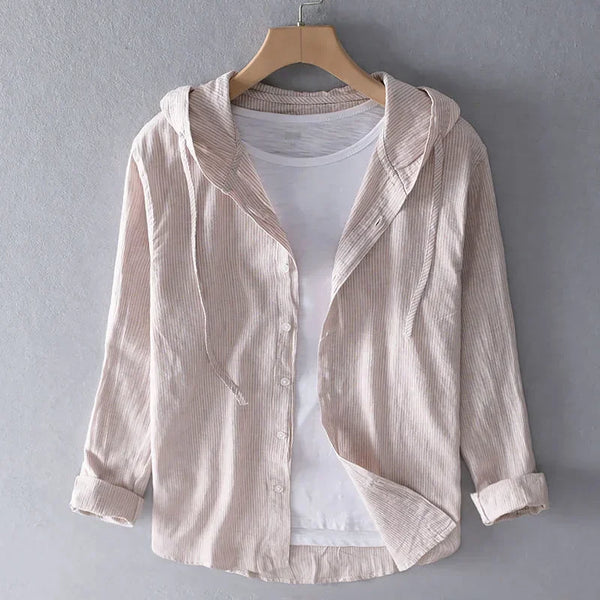 Bianca™ | Camicia Leggera con Cappuccio